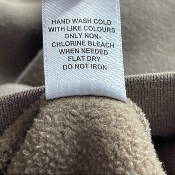 Fear of God Essentials Taupe Pullover Hoodie Size Mens XL - Picture 10 of 13